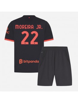 AC Milan Diego Moreira #22 Replika Tredje Kläder Barn 2026-27 Kortärmad (+ byxor)